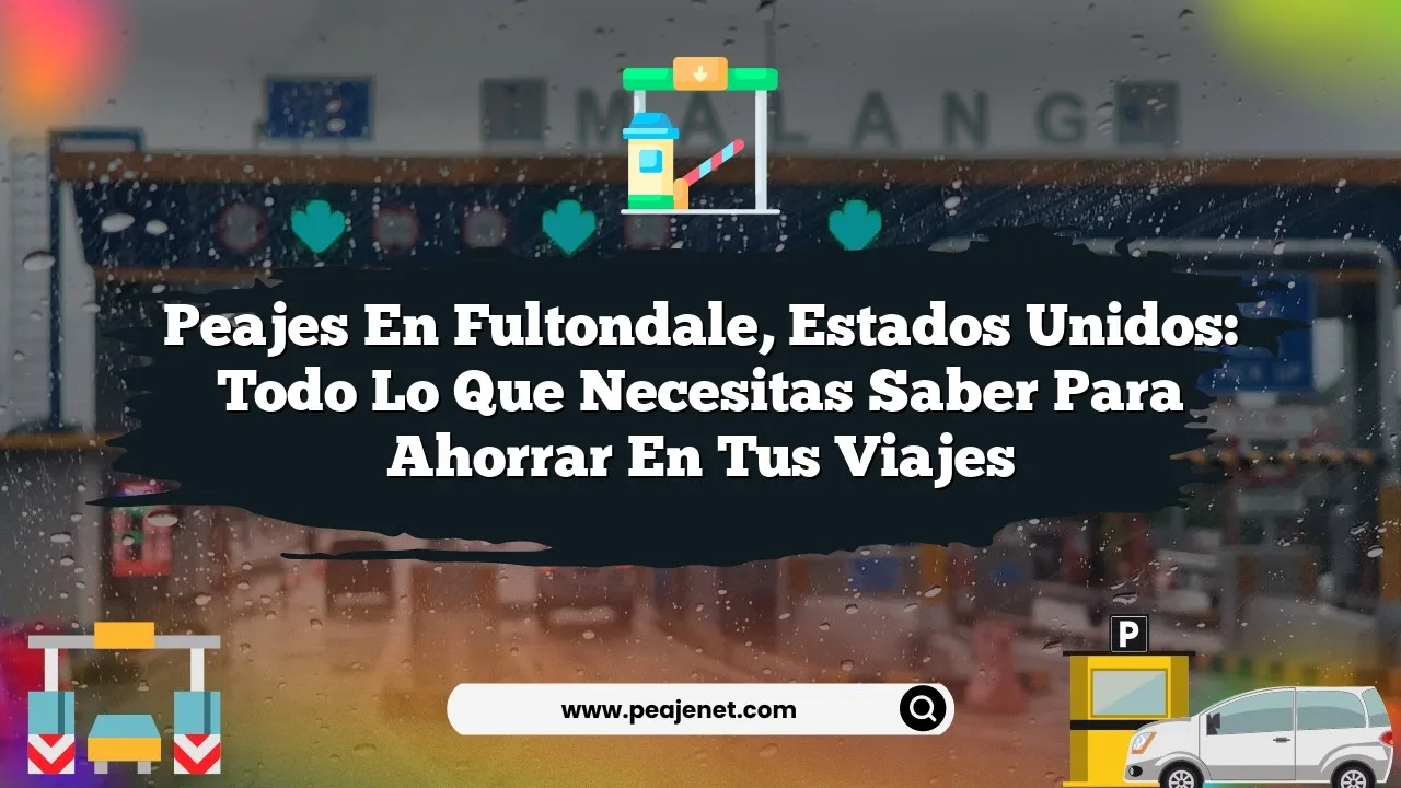 Peajes en Fultondale, Estados Unidos: Todo lo que Necesitas Saber para Ahorrar en Tus Viajes